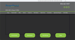 Desktop Screenshot of pampadentist.com